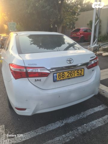 מודעת רכב טויוטה קורולה