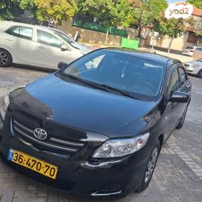 מודעת רכב טויוטה קורולה