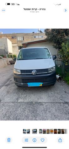 מודעת רכב פולקסווגן טרנספורטר