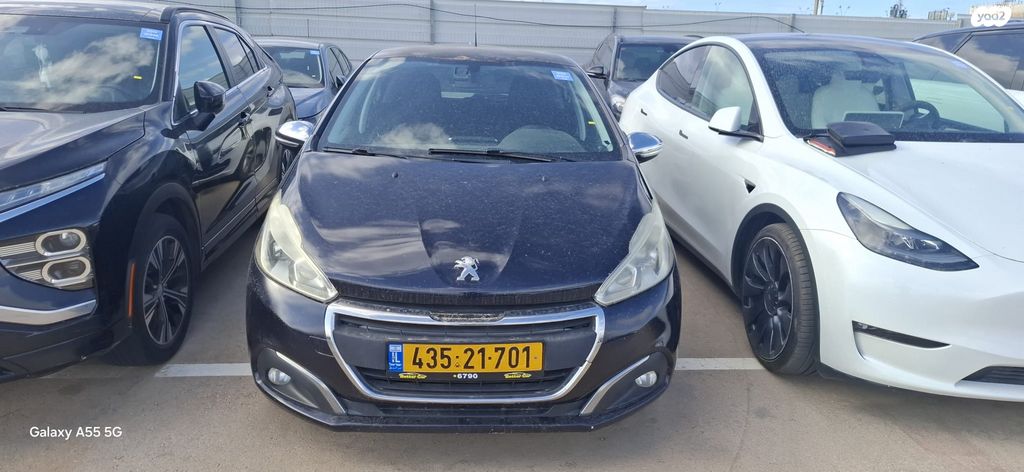 מודעת רכב פיג'ו 208