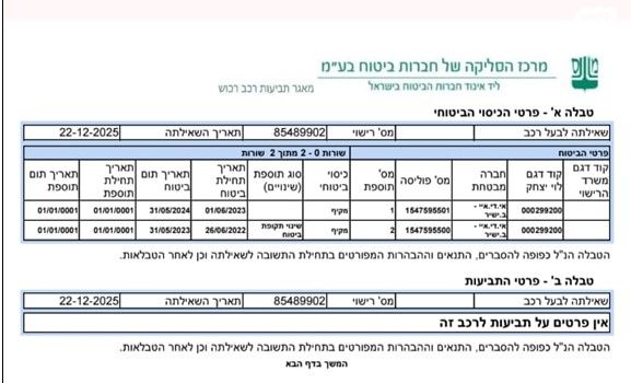 מודעת רכב טסלה מודל 3