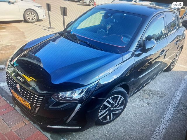 מודעת רכב פיג'ו 208