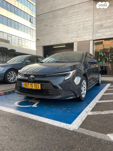 מודעת רכב טויוטה קורולה