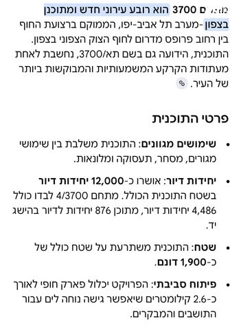 דירה, איזור שדה דב, תל אביב יפו