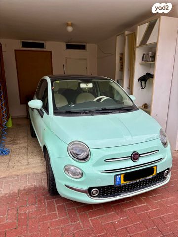 מודעת רכב פיאט 500