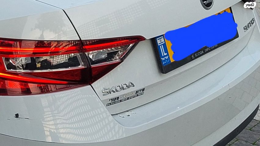 מודעת רכב סקודה סופרב