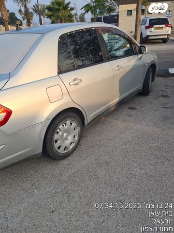 מודעת רכב ניסאן טידה