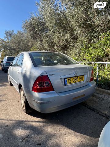 מודעת רכב טויוטה קורולה