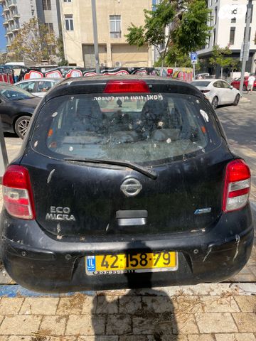 מודעת רכב ניסאן מיקרה