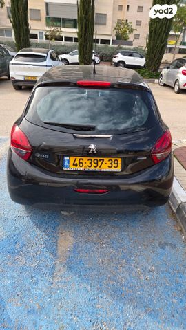 מודעת רכב פיג'ו 208