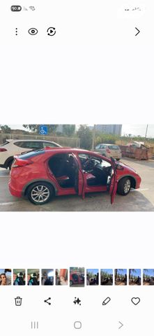 מודעת רכב הונדה סיוויק