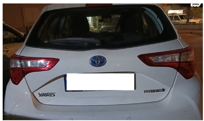 מודעת רכב טויוטה יאריס