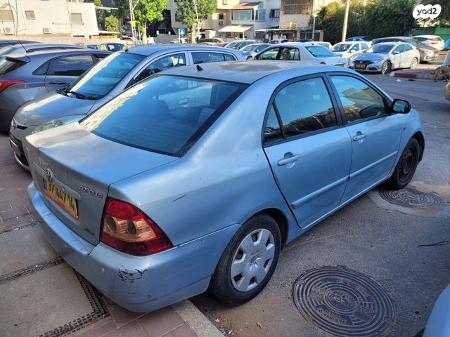 מודעת רכב טויוטה קורולה