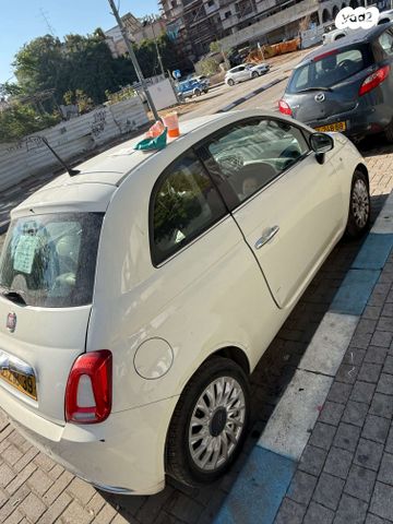 מודעת רכב פיאט 500