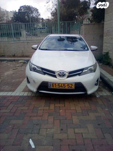 מודעת רכב טויוטה אוריס