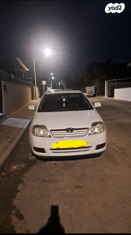 מודעת רכב טויוטה קורולה