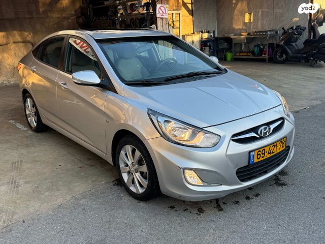 מודעת רכב יונדאי אקסנט i25