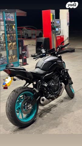 מודעת רכב ימאהה MT 07