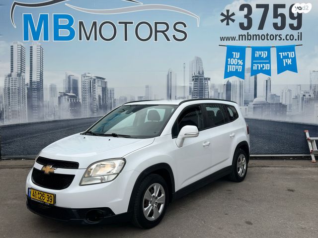 מודעת רכב שברולט אורלנדו