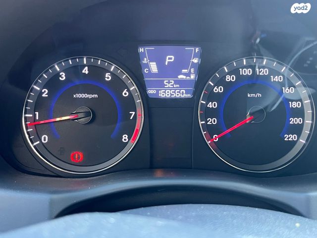 מודעת רכב יונדאי אקסנט i25