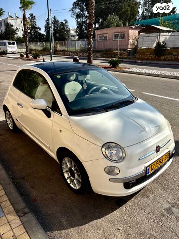 מודעת רכב פיאט 500