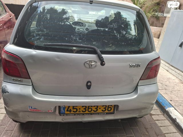 מודעת רכב טויוטה יאריס