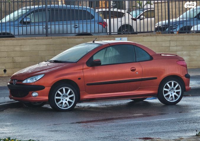 מודעת רכב פיג'ו 206