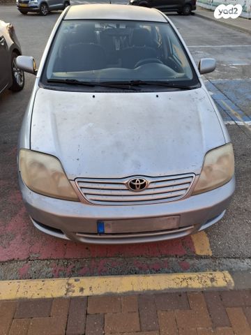 מודעת רכב טויוטה קורולה