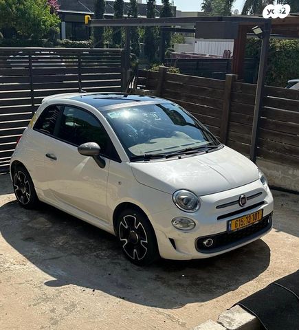 מודעת רכב פיאט 500