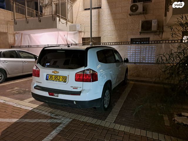 מודעת רכב שברולט אורלנדו