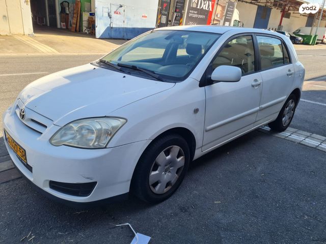 מודעת רכב טויוטה קורולה