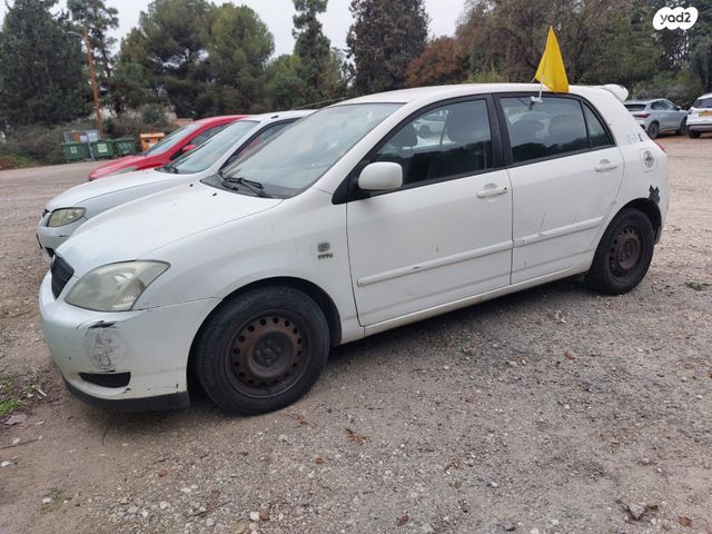 מודעת רכב טויוטה קורולה