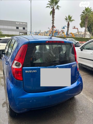 מודעת רכב סוזוקי ספלאש