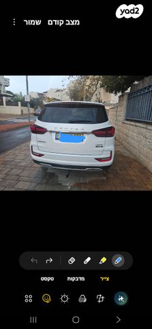 מודעת רכב סאנגיונג רקסטון