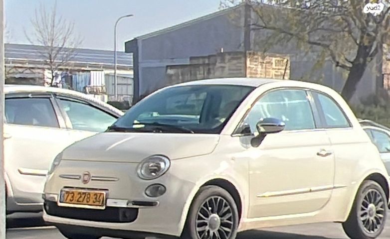 מודעת רכב פיאט 500
