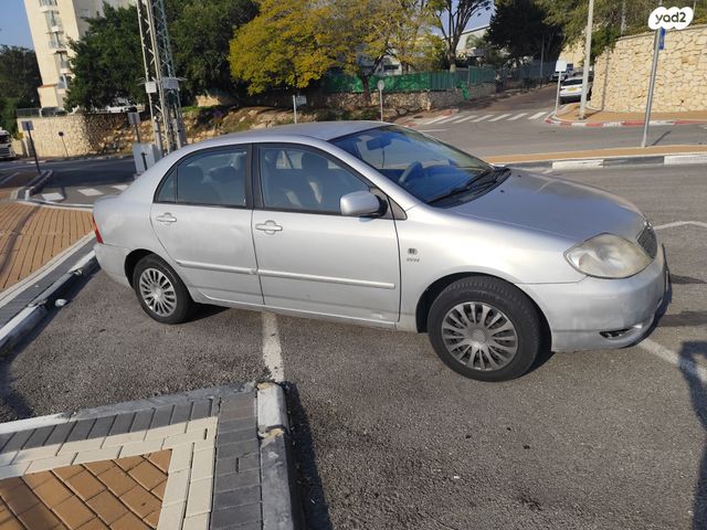 מודעת רכב טויוטה קורולה