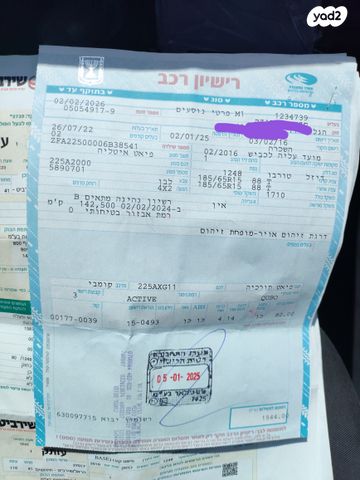 מודעת רכב פיאט קובו