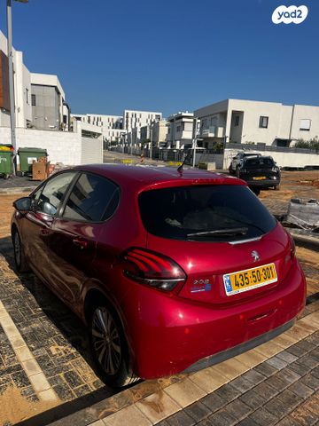 מודעת רכב פיג'ו 208