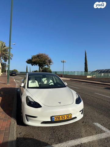 מודעת רכב טסלה מודל 3