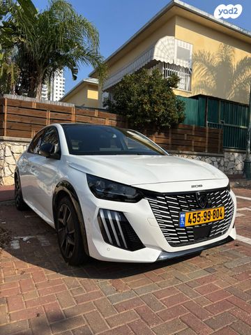 מודעת רכב פיג'ו 208