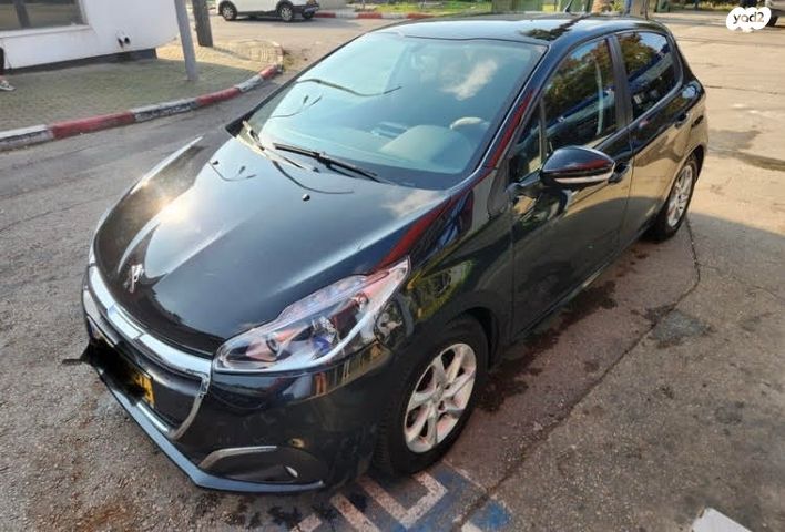 מודעת רכב פיג'ו 208