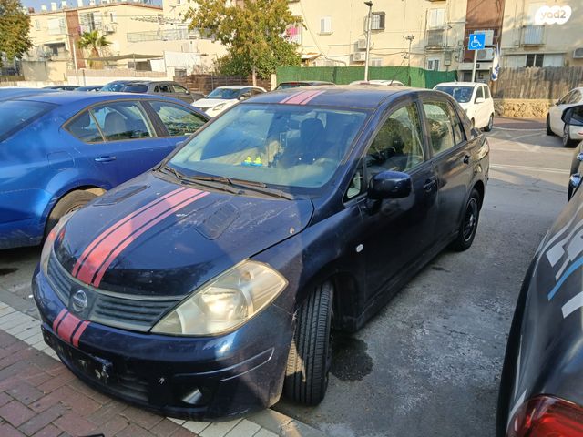 מודעת רכב ניסאן טידה