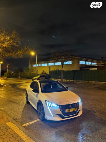 מודעת רכב פיג'ו 208