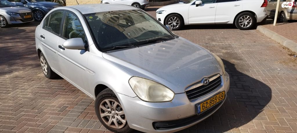 מודעת רכב יונדאי אקסנט i25