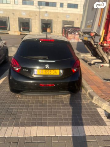 מודעת רכב פיג'ו 208