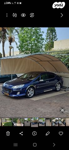 מודעת רכב פיג'ו 407