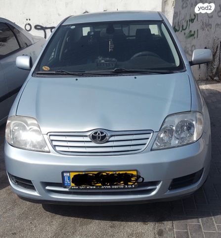 מודעת רכב טויוטה קורולה