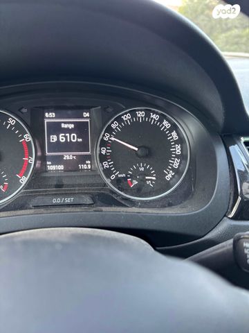 מודעת רכב סקודה ראפיד