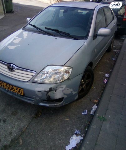 מודעת רכב טויוטה קורולה