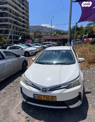 מודעת רכב טויוטה קורולה